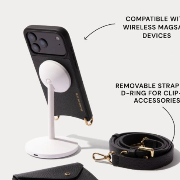 Bandolier Remi Crossbody Phone Case (MagSafe Compatible) w/ Expanded Pouch - Picture 2 of 5